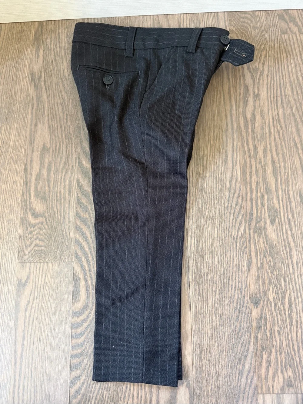 NWT Appaman Charcoal Pencil Strip Mod Suit